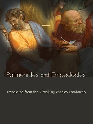cover image of Parmenides and Empedocles